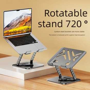 Dawadeslo Stand Laptop Carbon Steel Dudukan Holder Foldable Adjustable - N10