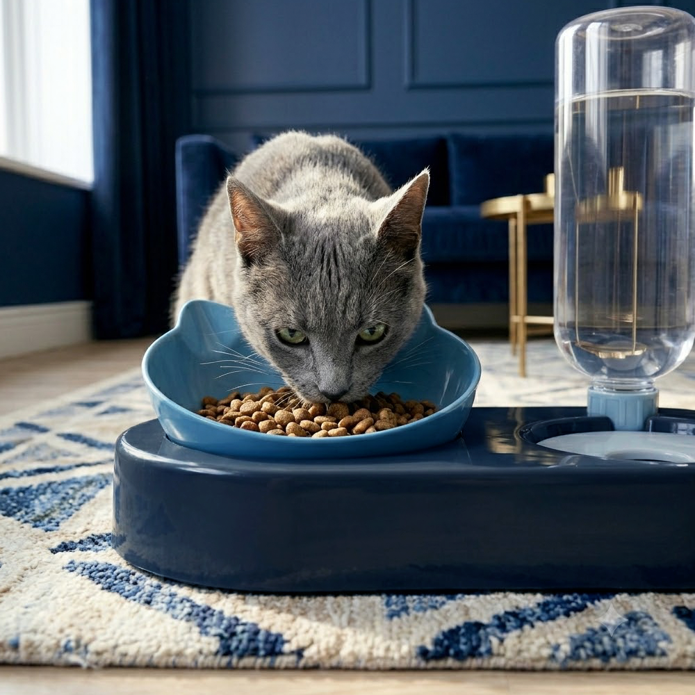 PTLOM Tempat Makan Minum Hewan Peliharaan Kucing Anjing Feeding Dishes - C-505 Gambar produk PTLOM Tempat Makan Minum Hewan Peliharaan Kucing Anjing Feeding Dishes - C-505 - 5