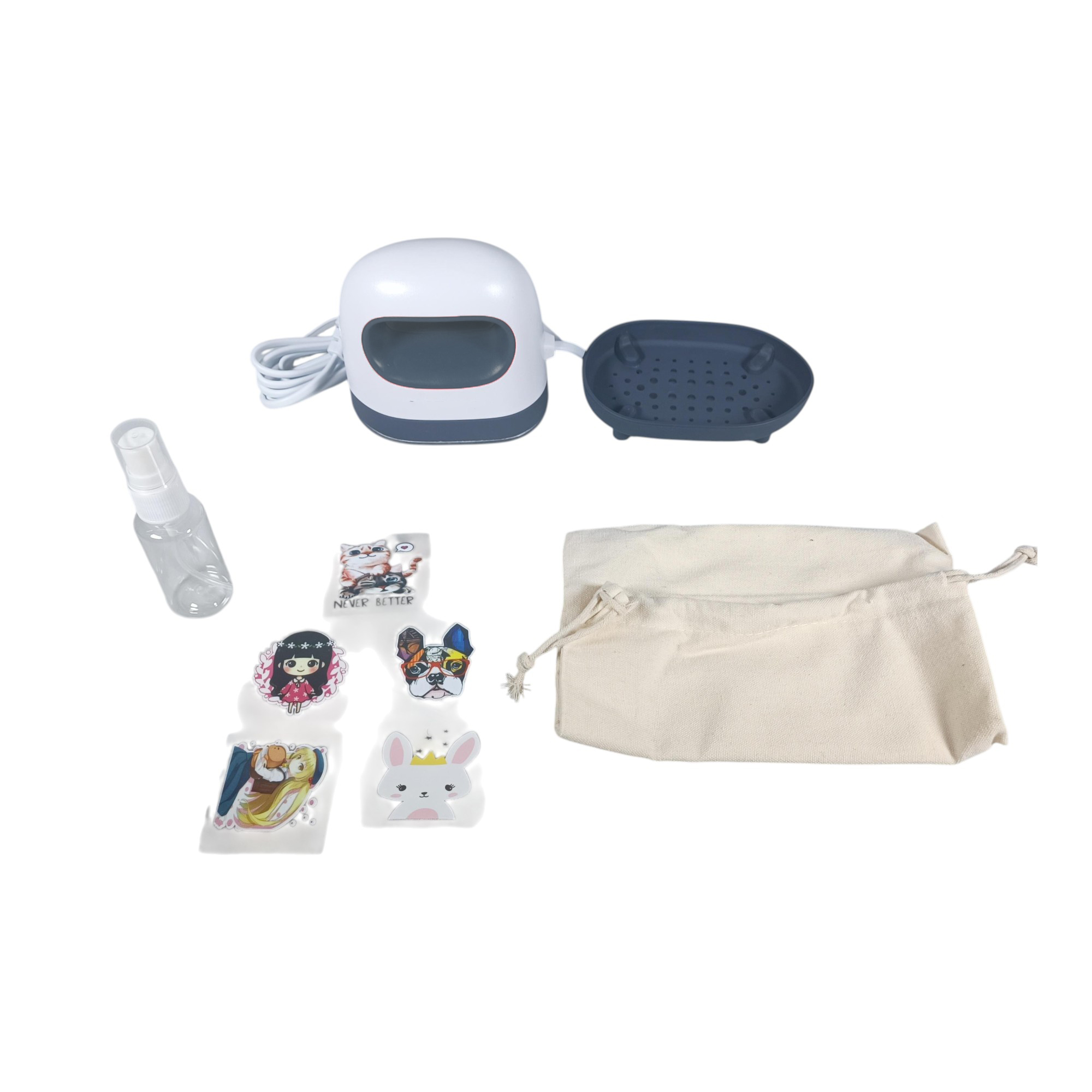 Taffware Mesin Heat Press Kaos Sablon Mini Adjustable Temperature 250W - AB106 Gambar produk Taffware Mesin Heat Press Kaos Sablon Mini Adjustable Temperature 250W - AB106 - 7