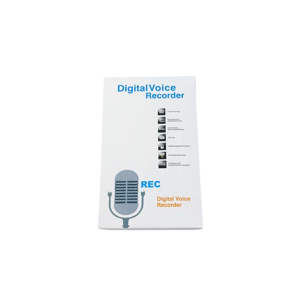 TaffSTUDIO Perekam Suara Portabel Voice Recorder Noise Reduction MP3 - ZD67 Gambar produk TaffSTUDIO Perekam Suara Portabel Voice Recorder Noise Reduction MP3 - ZD67 - Kemasan