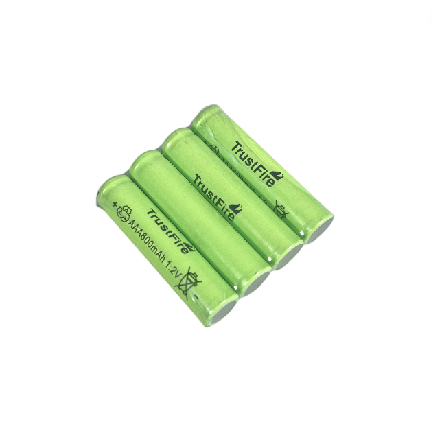TrustFire Baterai Isi Ulang AAA Ni-MH Button Top 600mAh 1.2V 4 PCS - DR600 Gambar produk TrustFire Baterai Isi Ulang AAA Ni-MH Button Top 600mAh 1.2V 4 PCS - DR600 - Kemasan