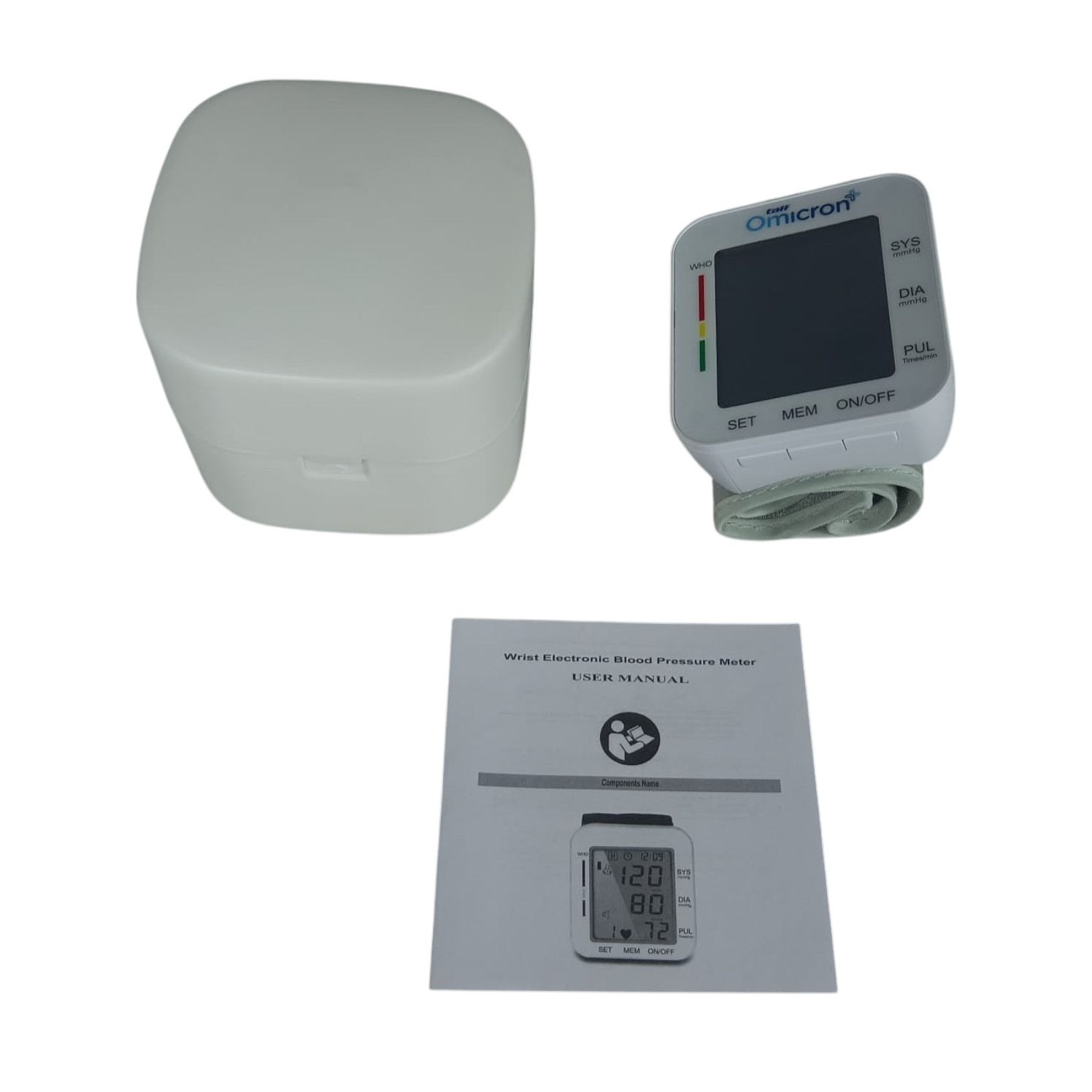 TaffOmicron Tensimeter Digital Pengukur Tekanan Darah Wrist Monitor Bahasa Inggris - RZ-204 Gambar produk TaffOmicron Tensimeter Digital Pengukur Tekanan Darah Wrist Monitor Bahasa Inggris - RZ-204 - 6