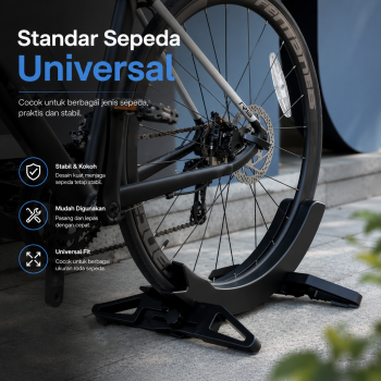 CYCLISTE Standar Sepeda Universal Paddock Standing Bike Display ABS - CL34
