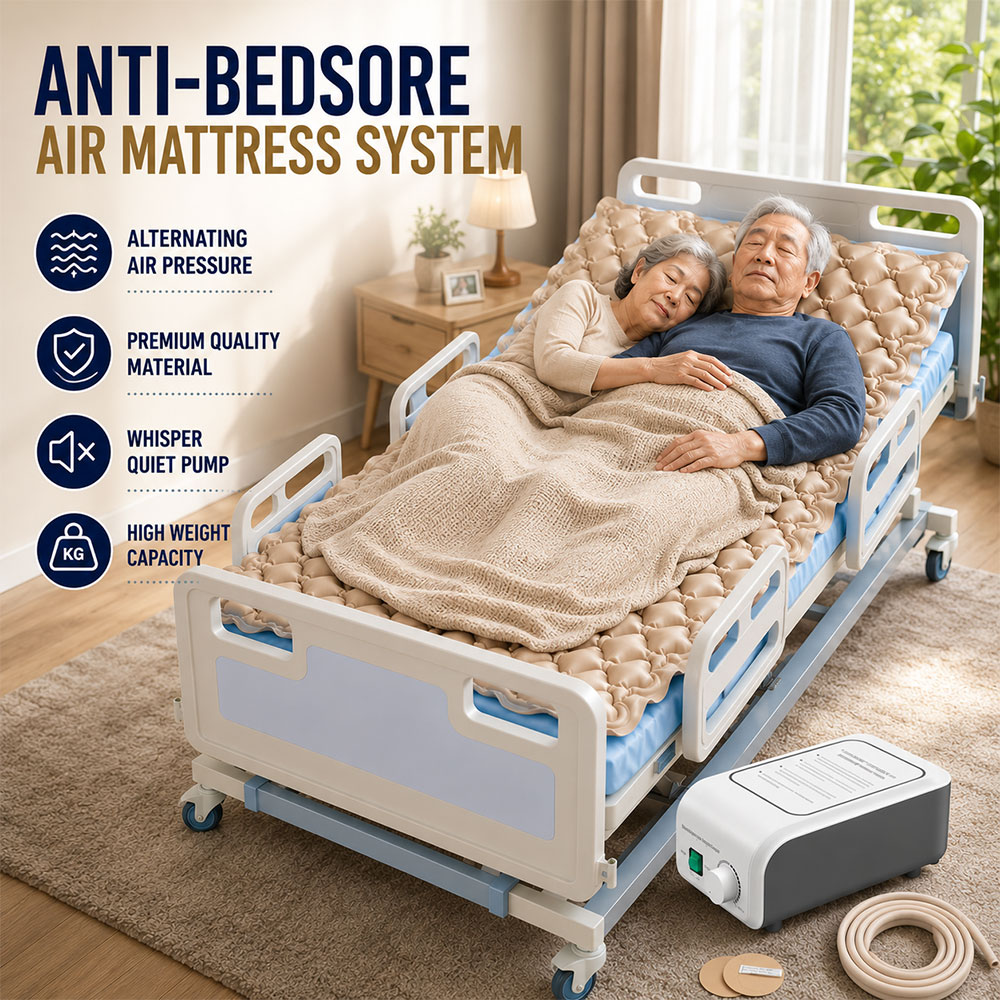 Komwel Kasur Decubitus Matras Angin Manual Medical Air Inflatable - Jn05 Gambar produk Komwel Kasur Decubitus Matras Angin Manual Medical Air Inflatable - Jn05 - Utama