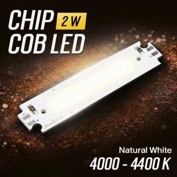 Ovicart Chip LED Lampu COB Car Interior Desk Lamp 4000-4400K 12V 2W - COB6015-DC12-2