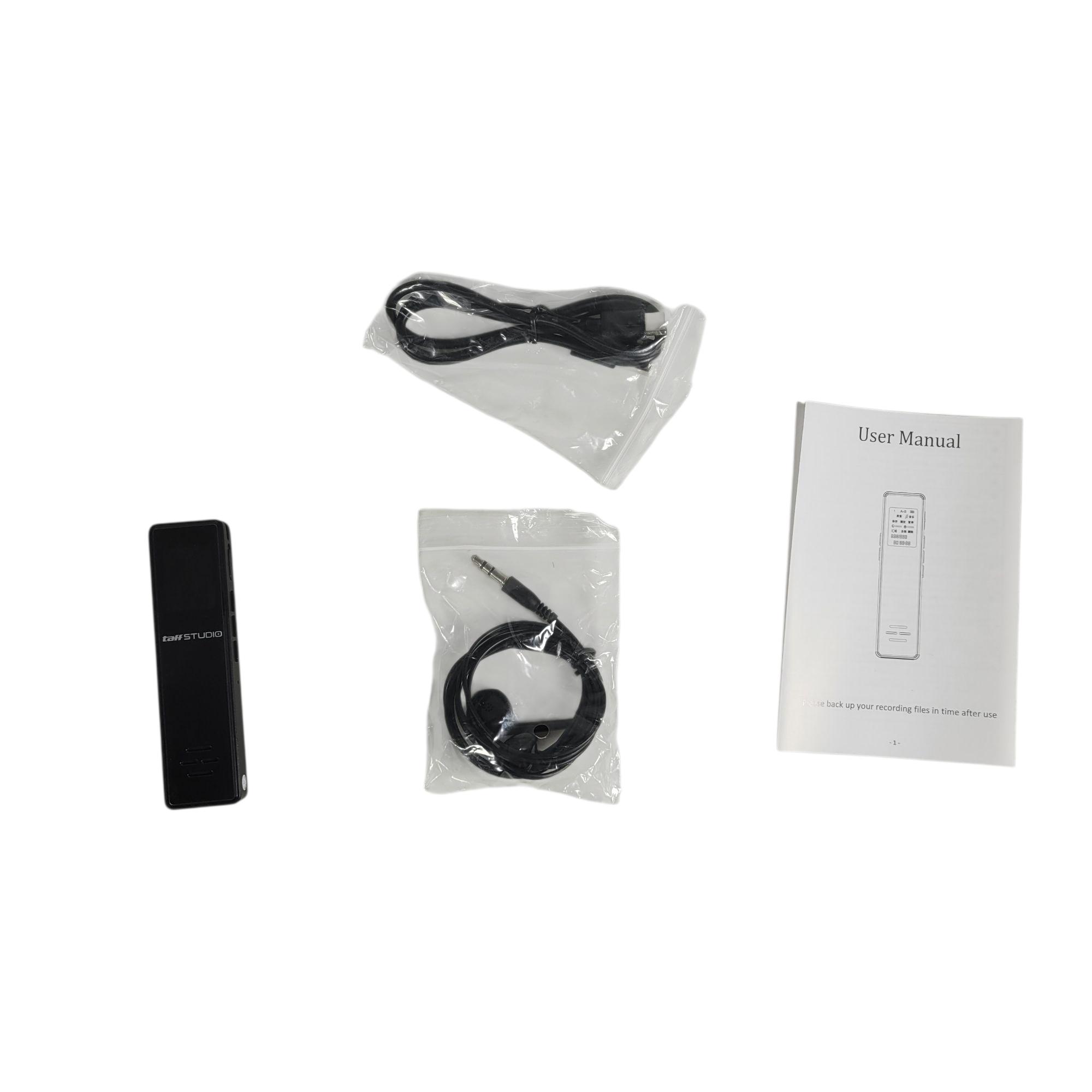 TaffSTUDIO Perekam Suara Portabel Voice Recorder Noise Reduction MP3 - ZD67 Gambar produk TaffSTUDIO Perekam Suara Portabel Voice Recorder Noise Reduction MP3 - ZD67 - 5