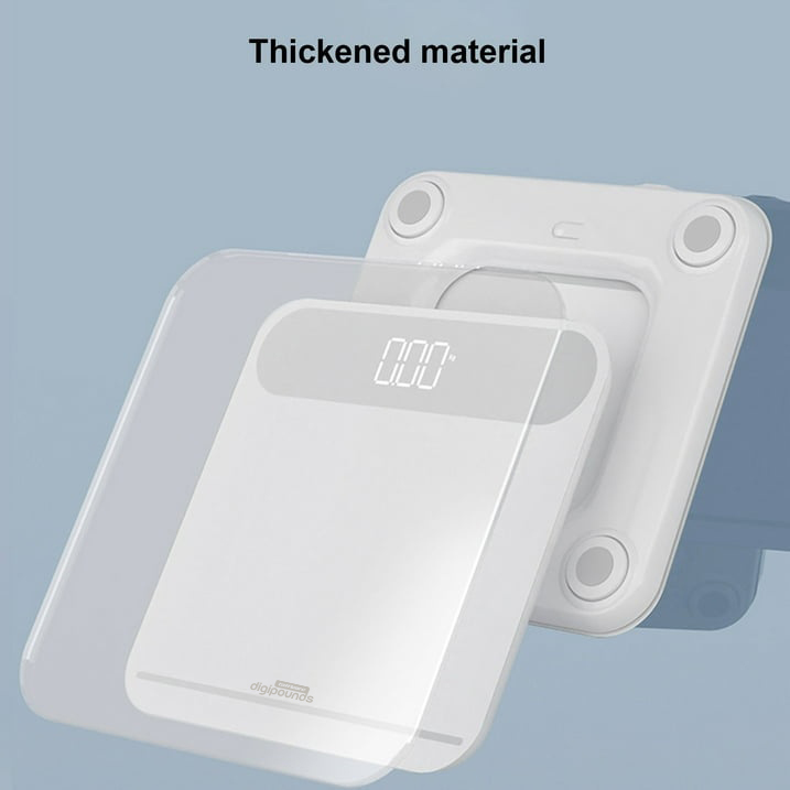 Taffware Digipounds Timbangan Badan Digital Scale Tempered Glass 180kg - B7081 Gambar produk Taffware Digipounds Timbangan Badan Digital Scale Tempered Glass 180kg - B7081 - 2