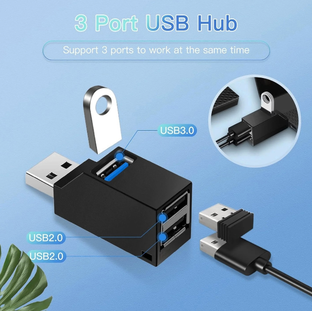 Unitek Mini Super Speed USB Splitter 3.0 Hub Transmission Portable 3 Port - Y-2153 Gambar produk Unitek Mini Super Speed USB Splitter 3.0 Hub Transmission Portable 3 Port - Y-2153 - Utama