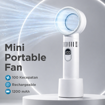SMZERO10 Kipas Angin Portable Bladeless Handheld Fan 1200mAh - ZERO10