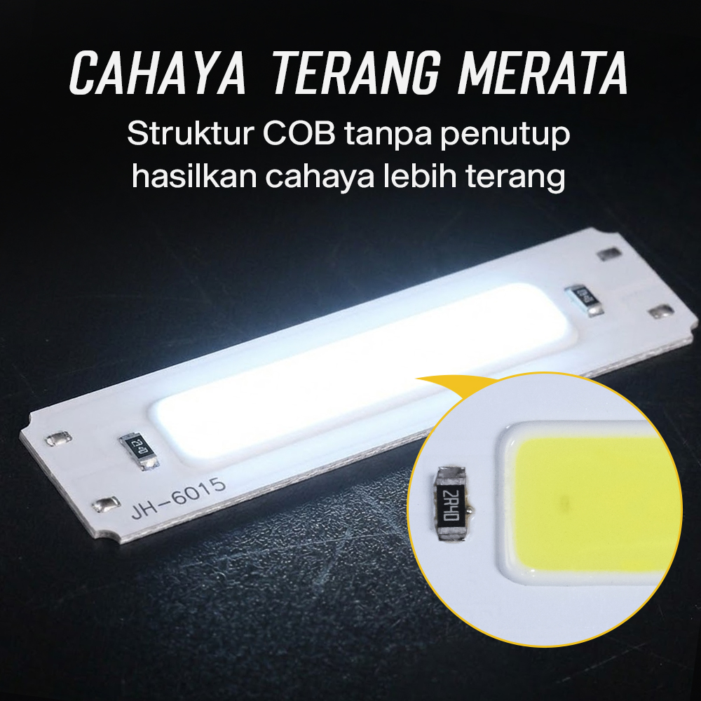 Ovicart Chip LED Lampu COB Car Interior Desk Lamp 6000-6500K 5V 50W - COB6015-DC5-50 Gambar produk Ovicart Chip LED Lampu COB Car Interior Desk Lamp 6000-6500K 5V 50W - COB6015-DC5-50 - 2