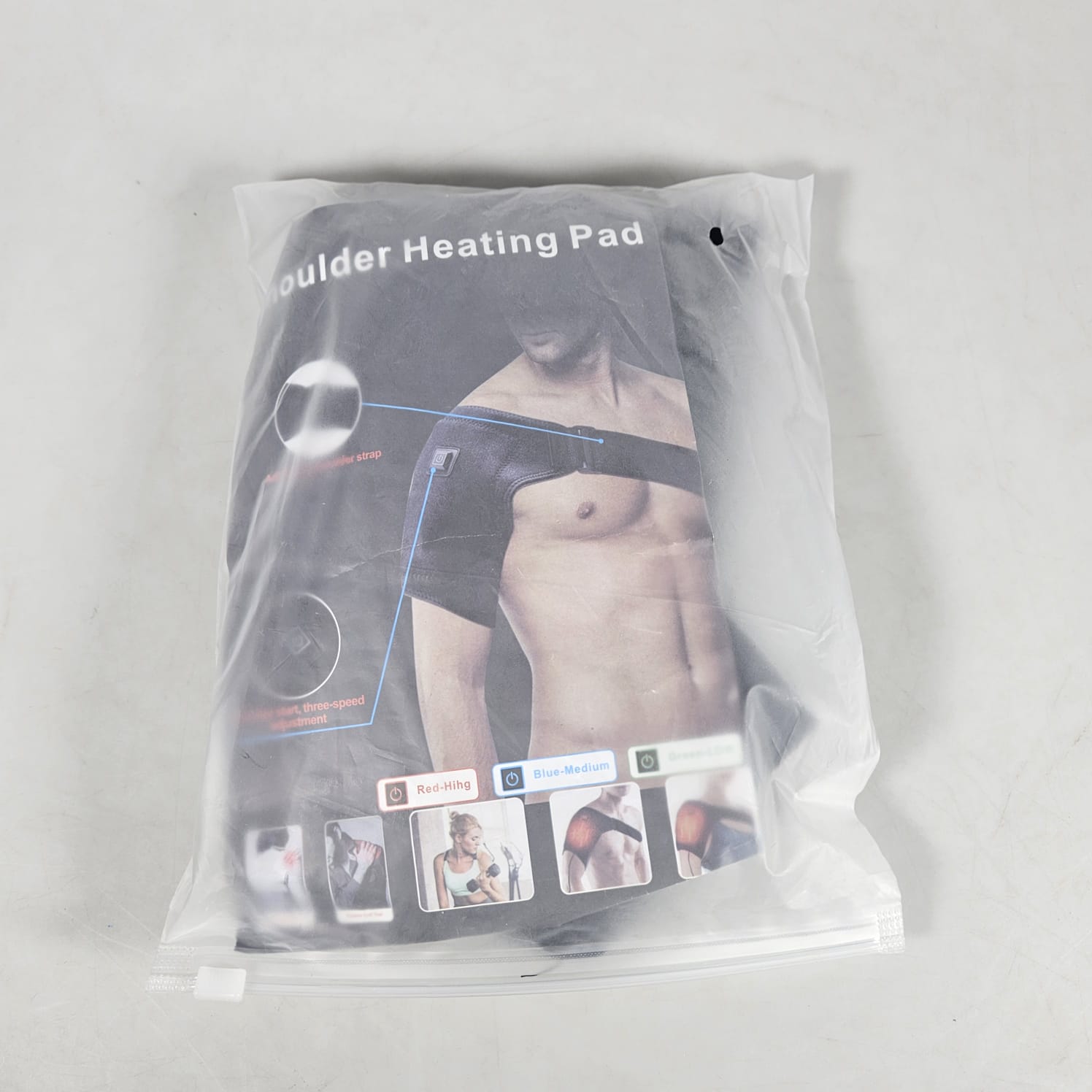 FININGET Alat Terapi Bahu Hot Compress Shoulder Brace Pain Relief - SC-112 Gambar produk FININGET Alat Terapi Bahu Hot Compress Shoulder Brace Pain Relief - SC-112 - Kemasan