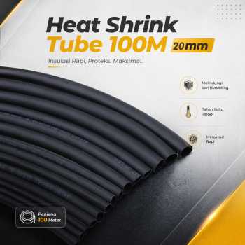 KH Selongsong Pelapis Kabel Insulasi Heat Shrink Tube 100M - K-120