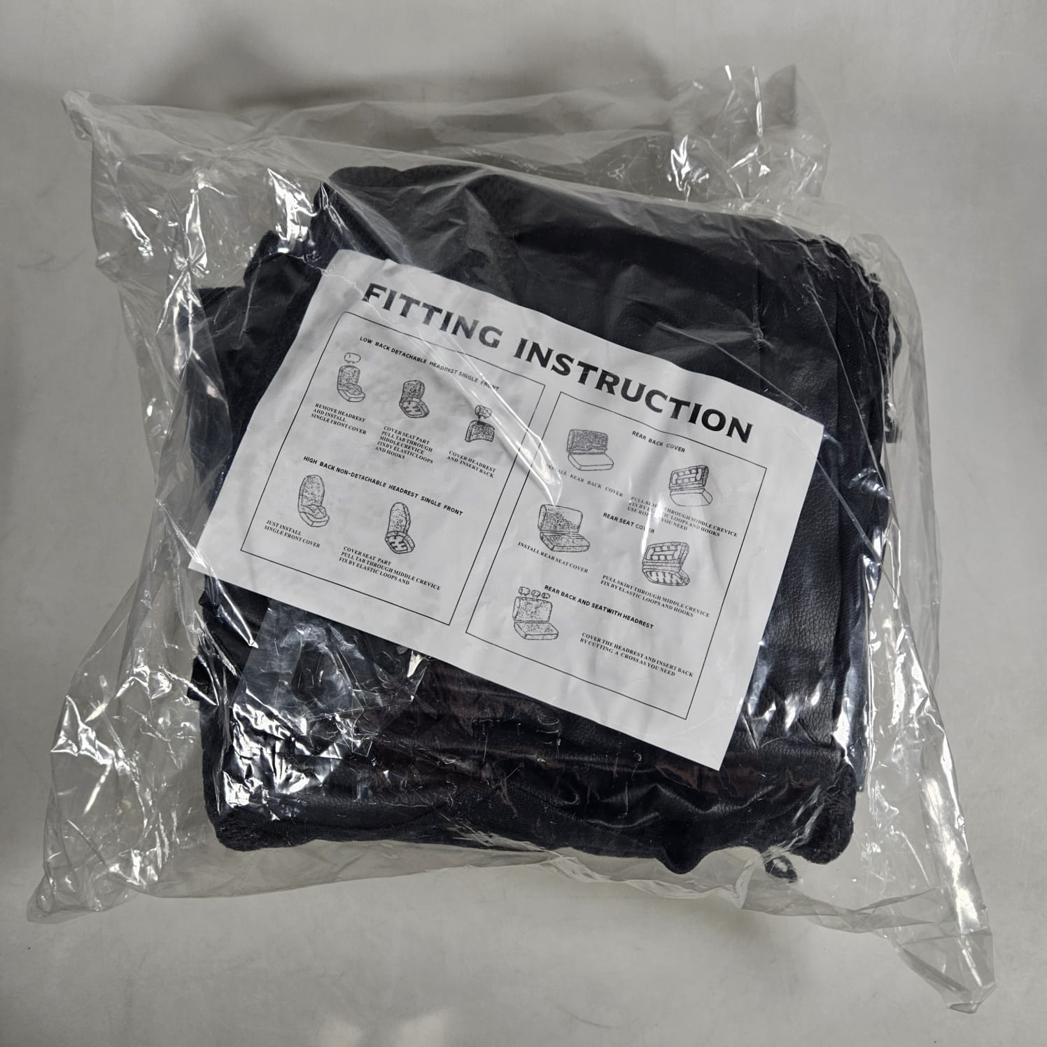 TICARI Cover Jok Kursi Mobil Kulit Universal Leather Seat Cushion - R15 Gambar produk TICARI Cover Jok Kursi Mobil Kulit Universal Leather Seat Cushion - R15 - Kemasan