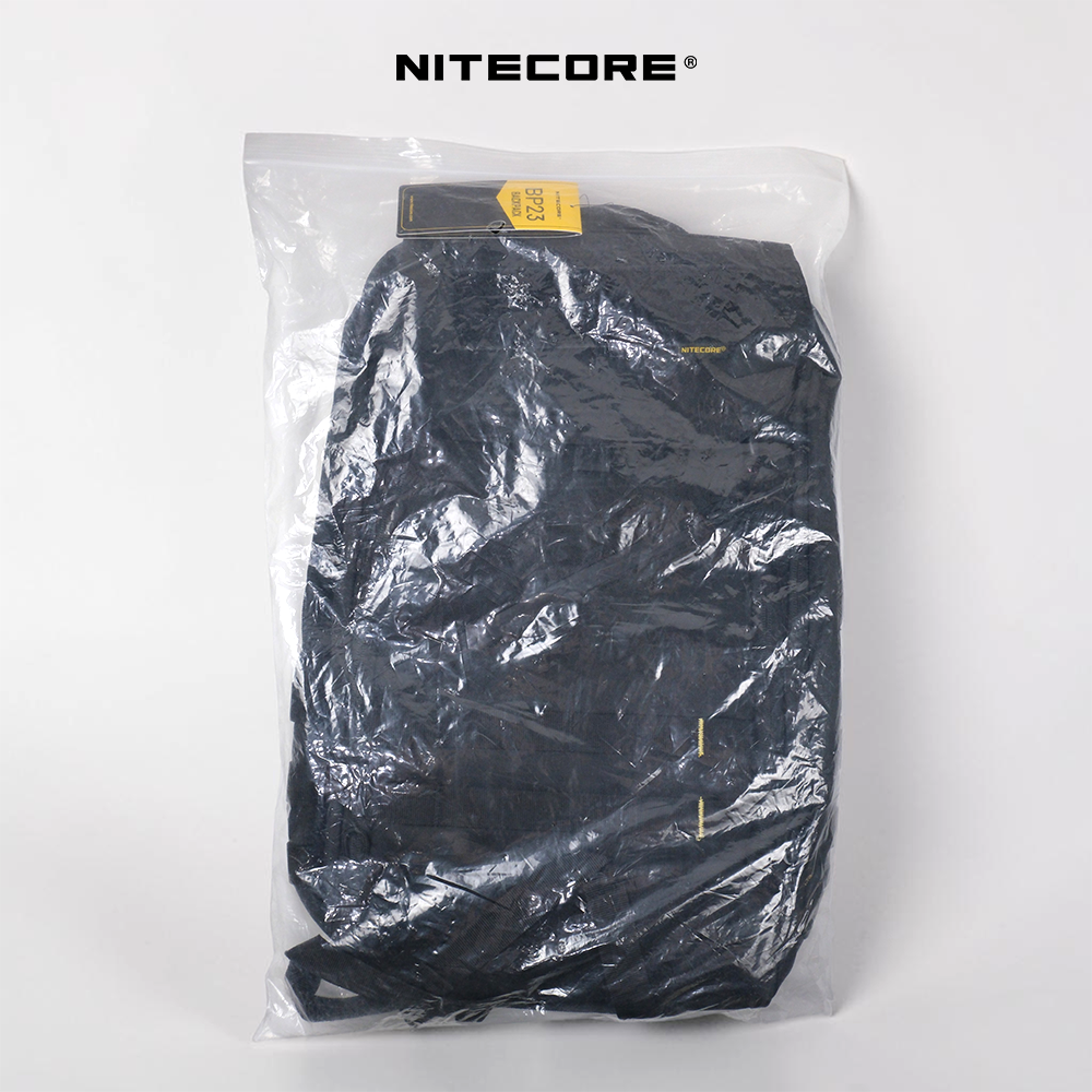 NITECORE Tas Ransel Laptop 15.6 Inch 600D Polyester MOLLE Sistem 23L - BP23 Gambar produk NITECORE Tas Ransel Laptop 15.6 Inch 600D Polyester MOLLE Sistem 23L - BP23 - Kemasan
