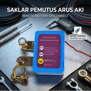 CHEDO Saklar Pemutus Arus Aki Battery Disconnect Switch with Remote - CH-124