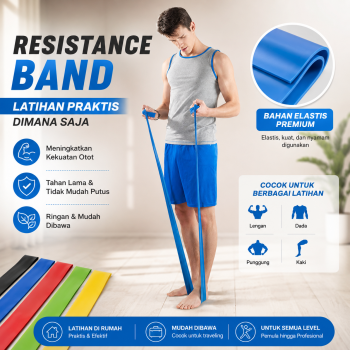 Gambar produk Geakbros Resistance Band Pull Up Fitness Gym Yoga Pilates Karet TPR - GK-YG34