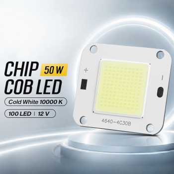 Ovicart Chip LED Lampu COB Floodlight Spotlight 12V 50W - 4640-4C30B