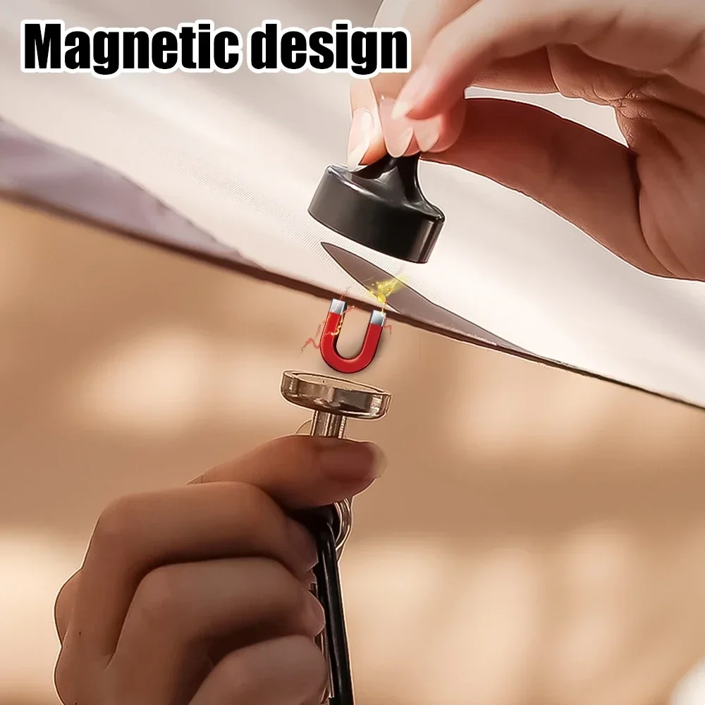 ECOSHIRE Gantungan Magnet Tenda Magnetic Carabiner Hook Medium Size - C25 Gambar produk ECOSHIRE Gantungan Magnet Tenda Magnetic Carabiner Hook Medium Size - C25 - 2