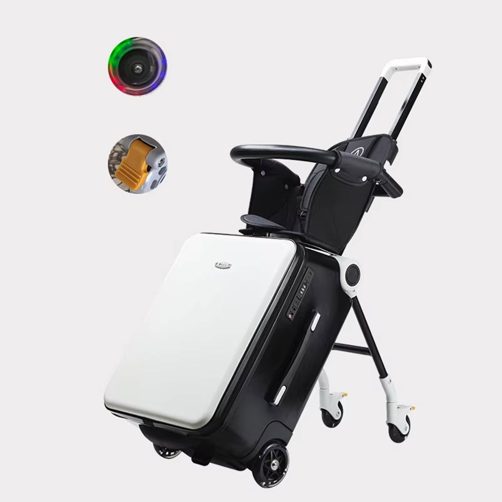 TaffGO Koper Tunggang Stroller Anak Suitcase Luggage with Seat 20 Inch - SE85 Gambar produk TaffGO Koper Tunggang Stroller Anak Suitcase Luggage with Seat 20 Inch - SE85 - Kemasan