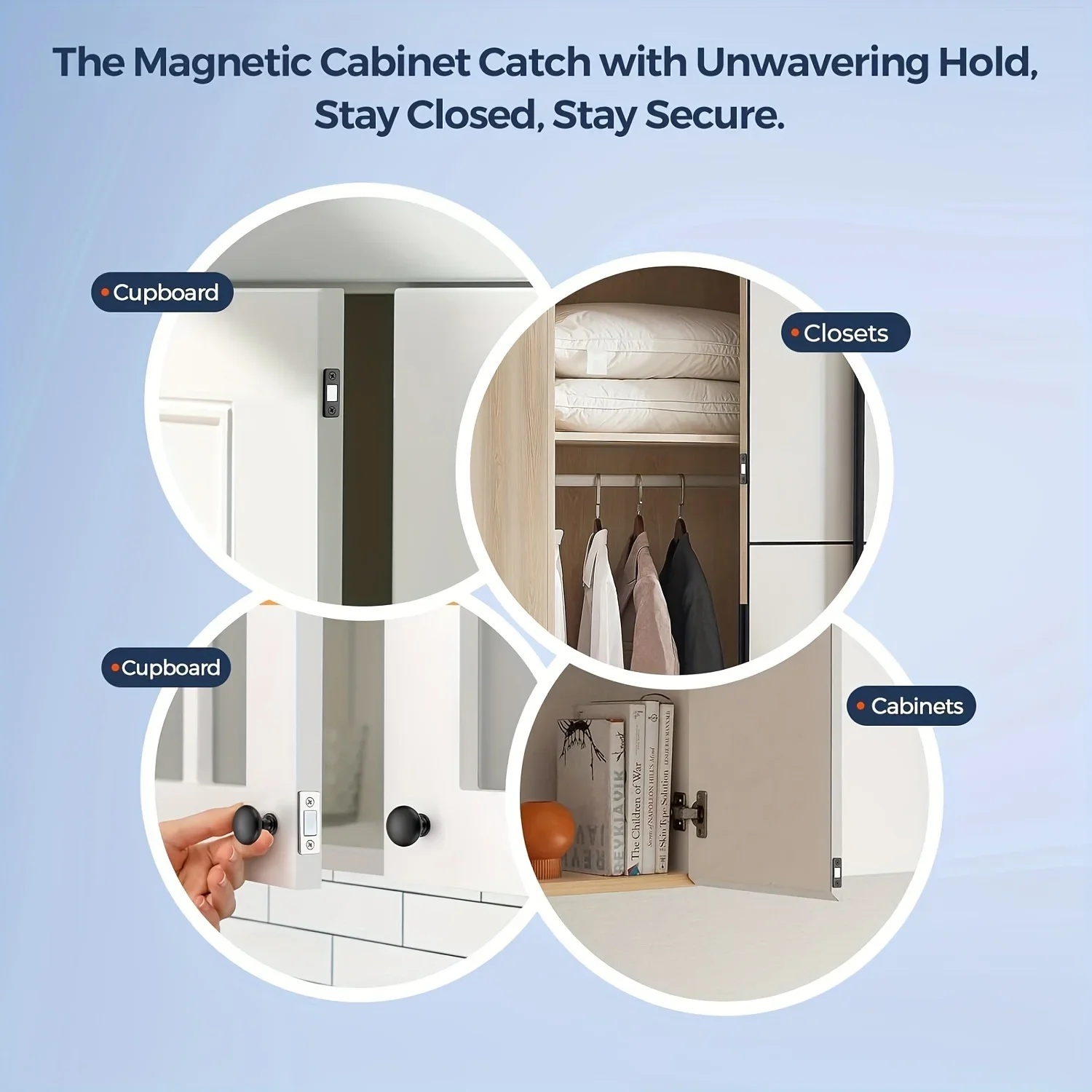 Caylex Penahan Pintu Lemari Magnet L Shape Double Tape Door Stopper - XL-X20 Gambar produk Caylex Penahan Pintu Lemari Magnet L Shape Double Tape Door Stopper - XL-X20 - 5
