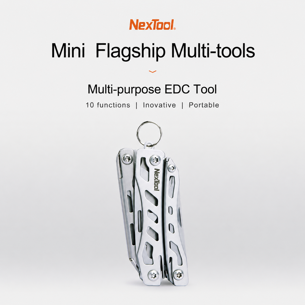 NexTool Pisau Lipat EDC Multifungsi 10in1 Mini Survival Outdoor Knife - NE20146 Gambar produk NexTool Pisau Lipat EDC Multifungsi 10in1 Mini Survival Outdoor Knife - NE20146 - Utama
