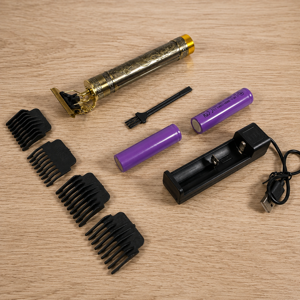 VIP Alat Cukur Rambut Elektrik Barber Hair Clipper Dragon n Phoenix - WS-T99 Gambar produk VIP Alat Cukur Rambut Elektrik Barber Hair Clipper Dragon n Phoenix - WS-T99 - 4
