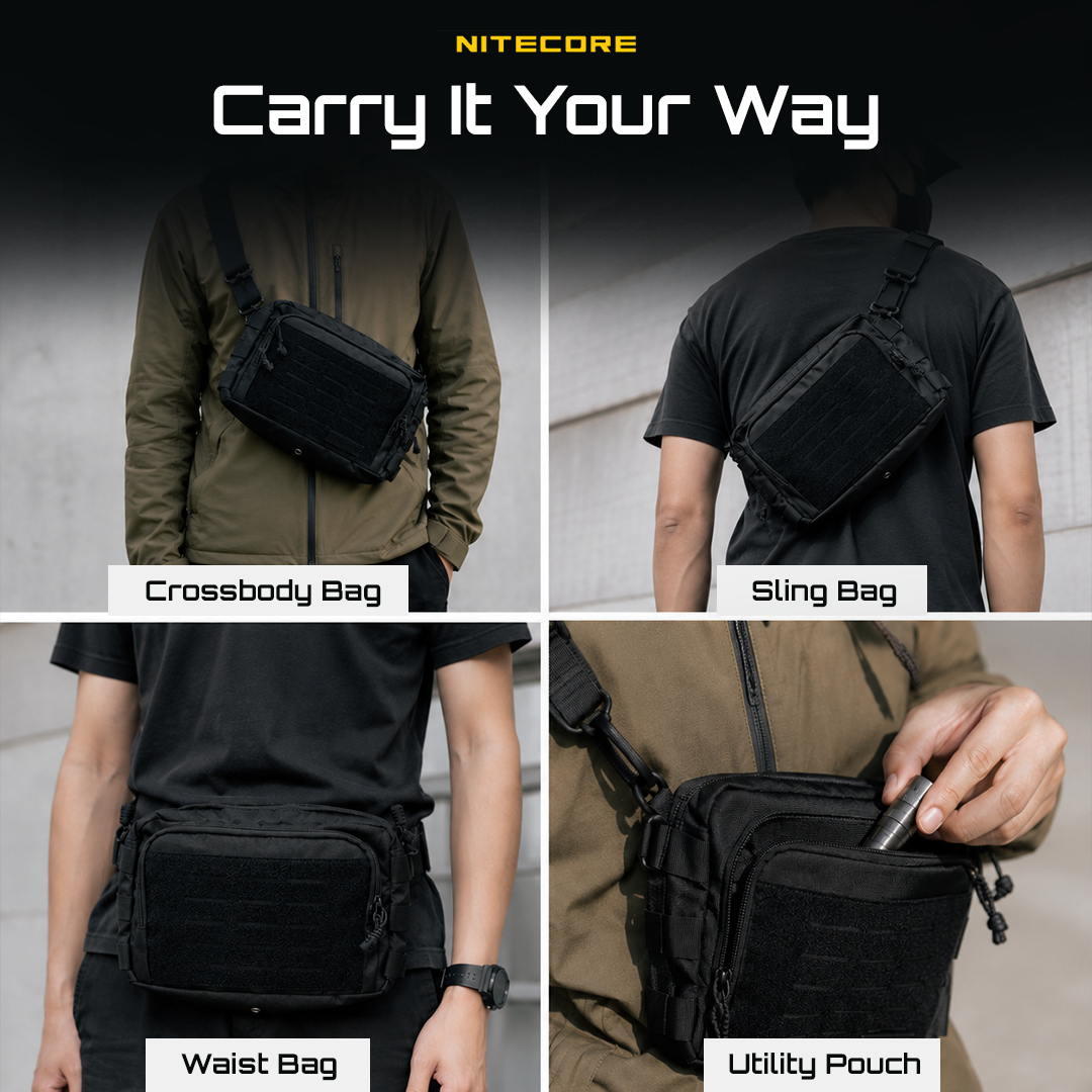 Gambar produk NITECORE Tas Selempang Multi Purpose Utility Pouch - NUP30 - 4