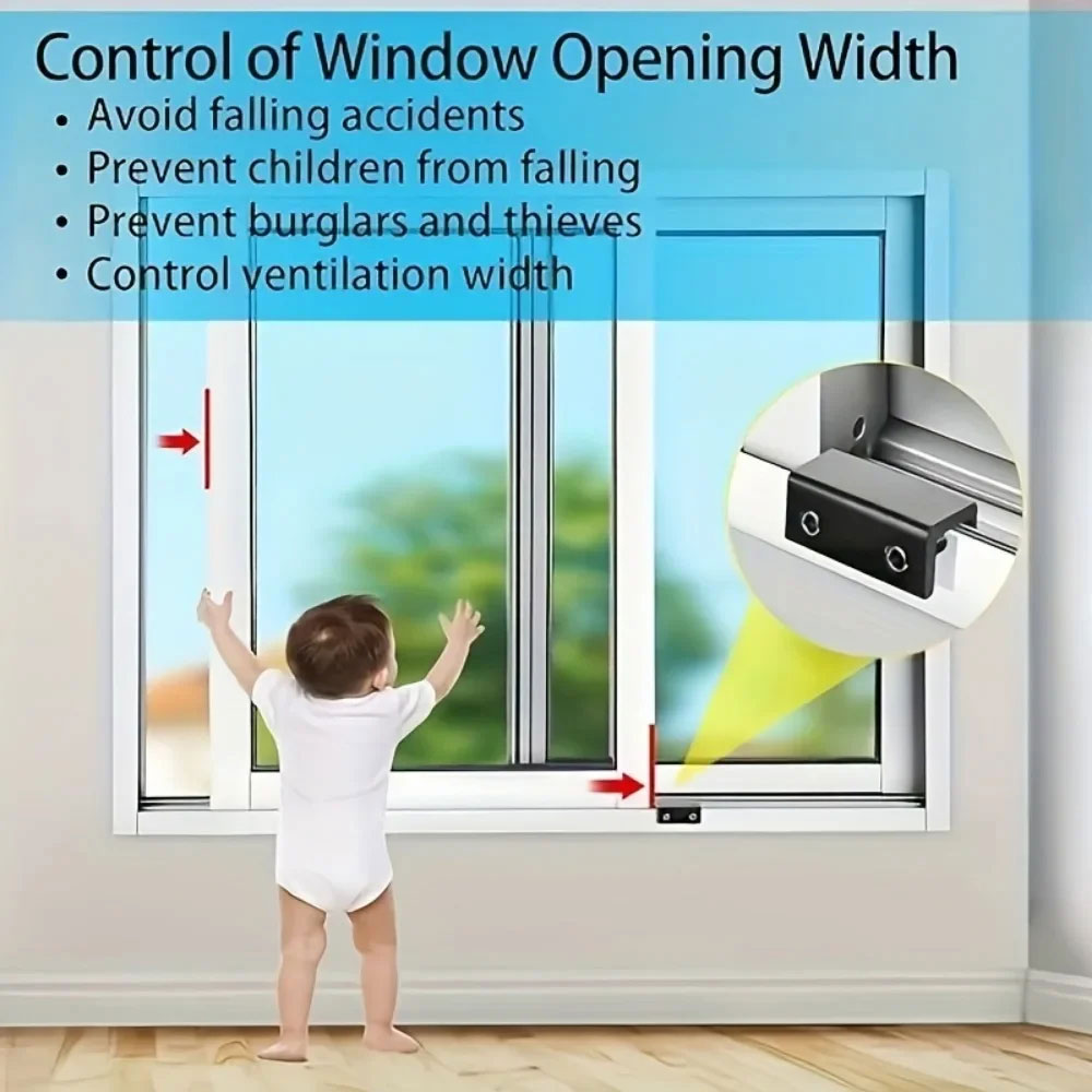 Knad Grendel Kunci Jendela Geser Sliding Window Locks with Key - KAK-1000 Gambar produk Knad Grendel Kunci Jendela Geser Sliding Window Locks with Key - KAK-1000 - 5