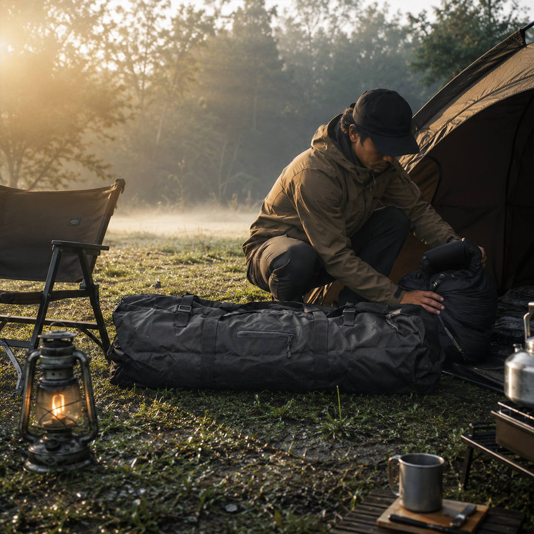 MOONBIFFY Tas Camping Tenda Outdoor Waterproof Equipment Travel Bag - MB-93 Gambar produk MOONBIFFY Tas Camping Tenda Outdoor Waterproof Equipment Travel Bag - MB-93 - 6