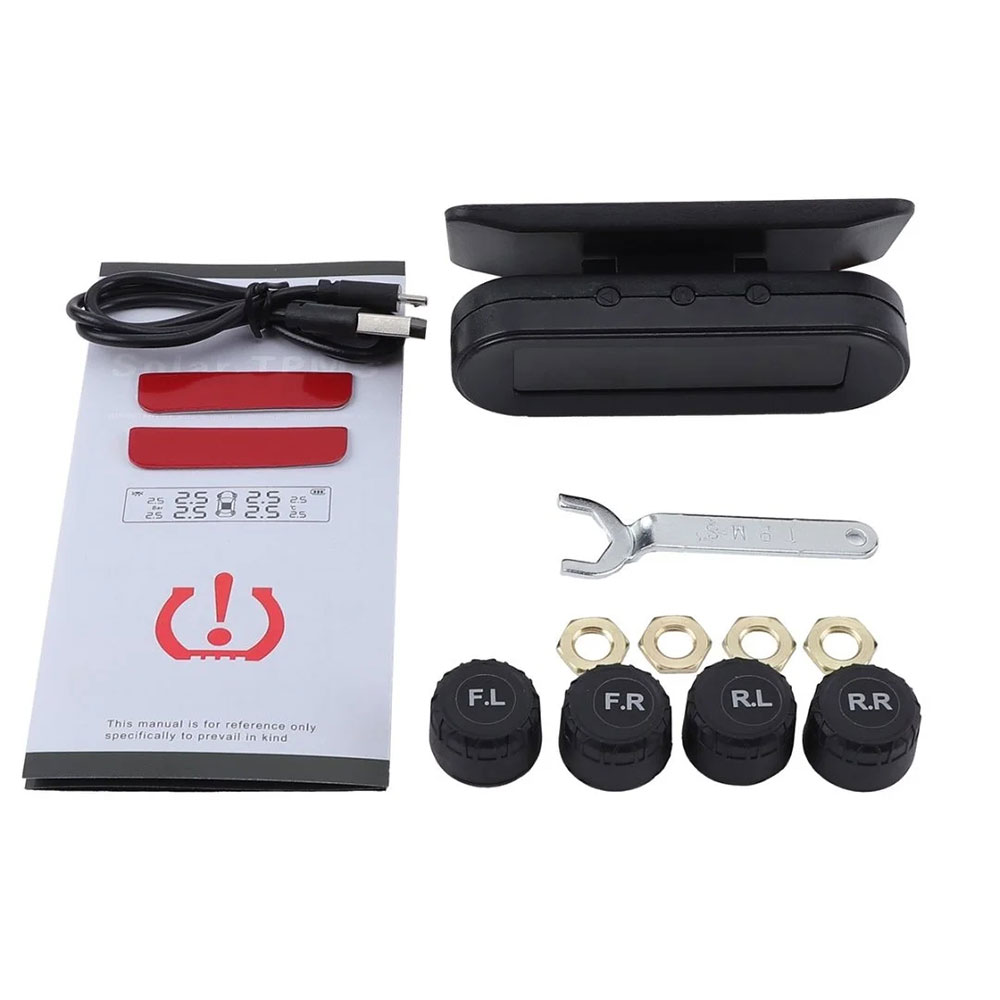 ACCES TPMS Alarm Pengukur Tekanan Ban Mobil Tire Pressure LCD Monitor - T10 Gambar produk ACCES TPMS Alarm Pengukur Tekanan Ban Mobil Tire Pressure LCD Monitor - T10 - Kemasan