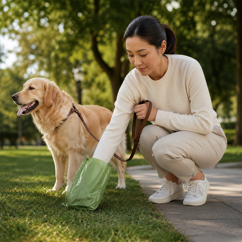 Sudui Plastik Kotoran Binatang Anjing Poop Bags 16 Roll with Dispenser - SU115 Gambar produk Sudui Plastik Kotoran Binatang Anjing Poop Bags 16 Roll with Dispenser - SU115 - 7