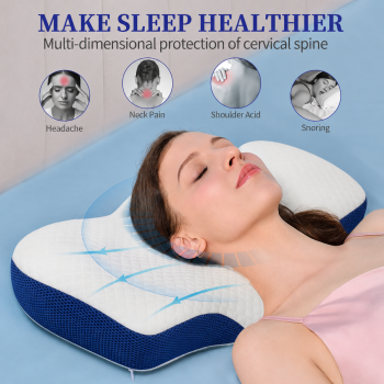 Rhodey Bantal Memory Foam Orthopedic Pillow Rebound Ergonomic - W-656