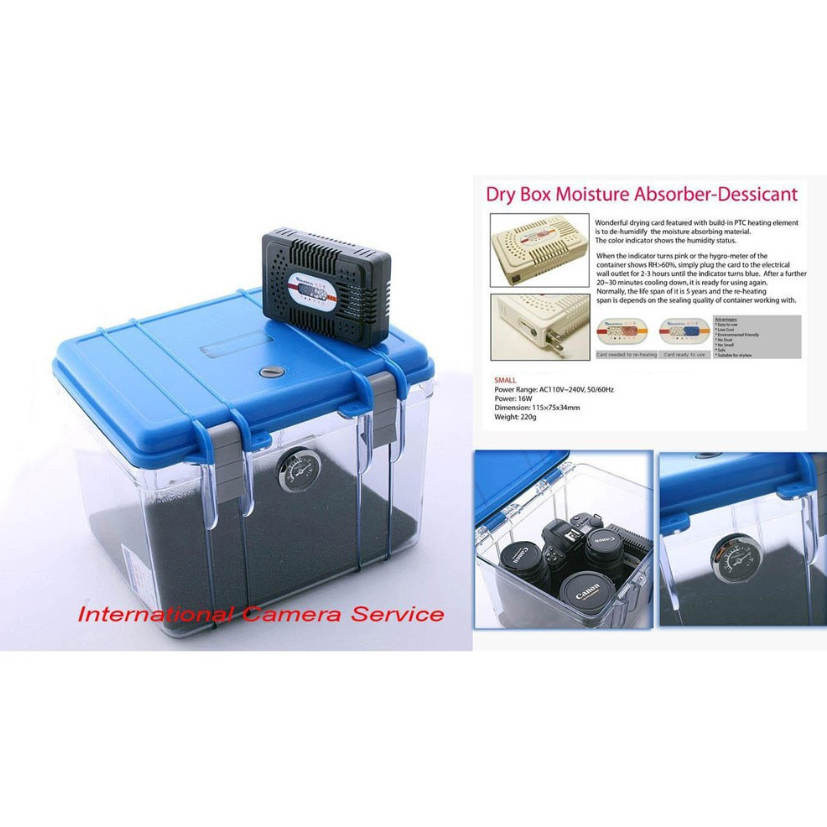 WONDERFUL Dry Box Kamera Kotak Kering Size S with Dehumidifier - DB-2820 Gambar produk WONDERFUL Dry Box Kamera Kotak Kering Size S with Dehumidifier - DB-2820 - 5