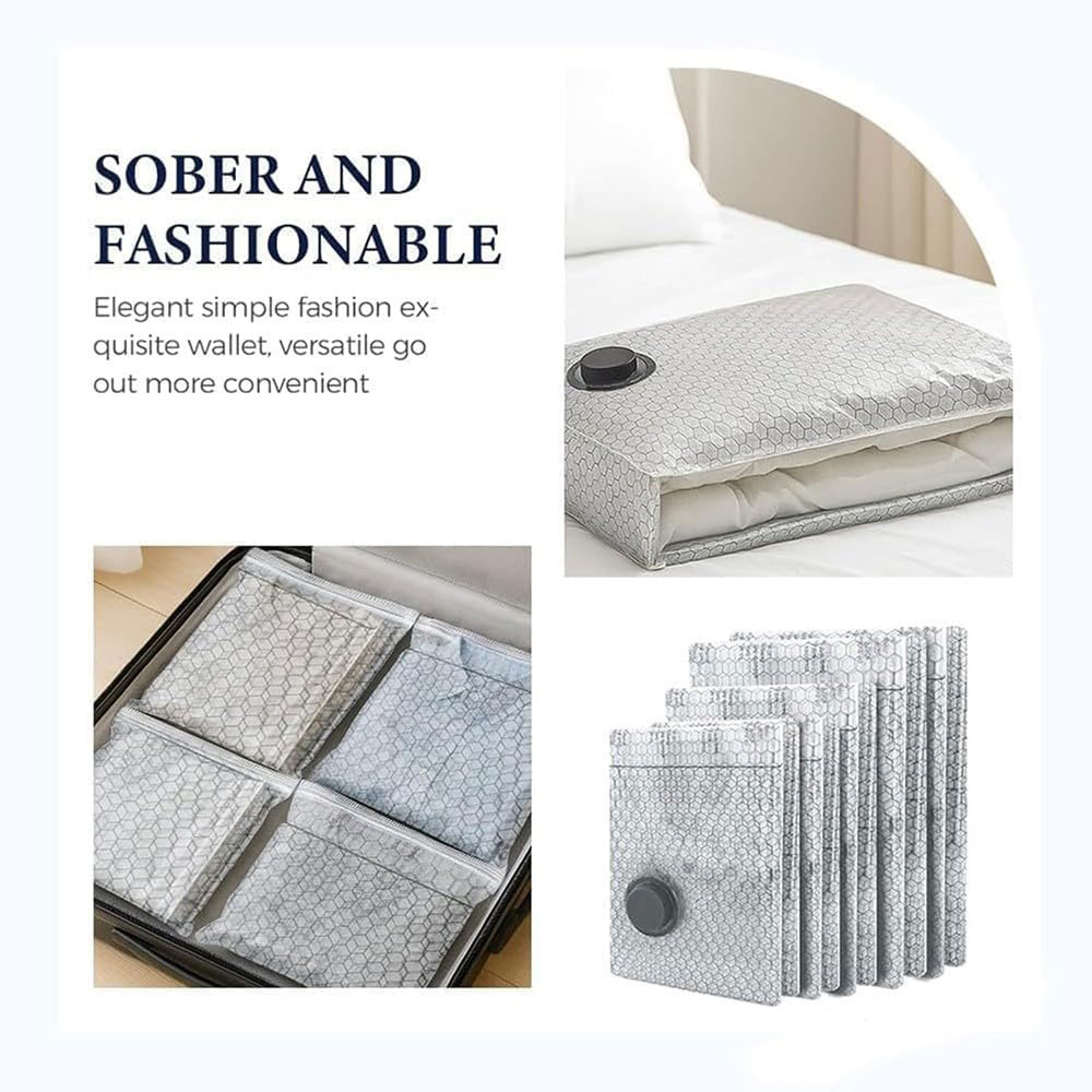 TaffPACK Kantong Plastik Vakum Pakaian Vacuum Compression Bag 1 PCS 40x50cm - YK-100 Gambar produk TaffPACK Kantong Plastik Vakum Pakaian Vacuum Compression Bag 1 PCS 40x50cm - YK-100 - 3