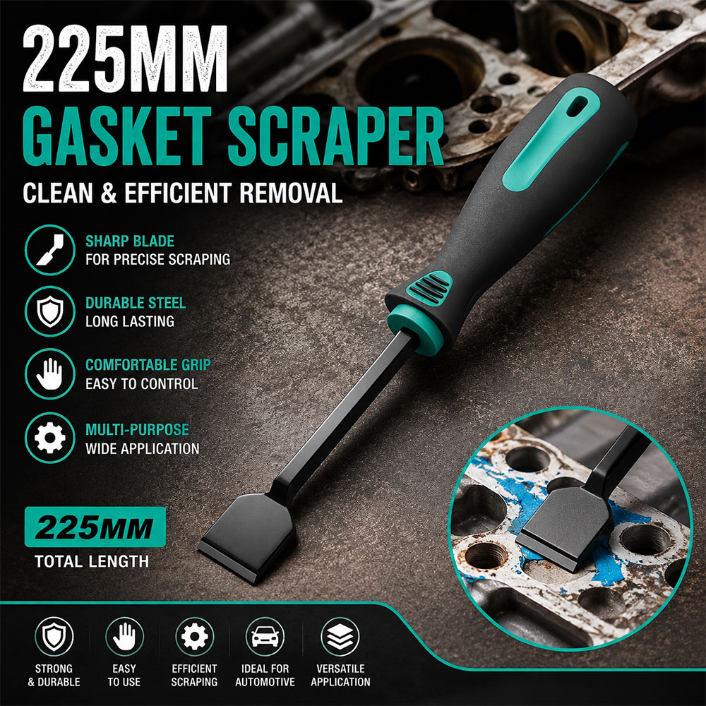 STH Kape Cat Pengikis Alat Pengerok Motor Mobil Gasket Scraper Removal 225mm - NW10 Gambar produk STH Kape Cat Pengikis Alat Pengerok Motor Mobil Gasket Scraper Removal 225mm - NW10 - Utama