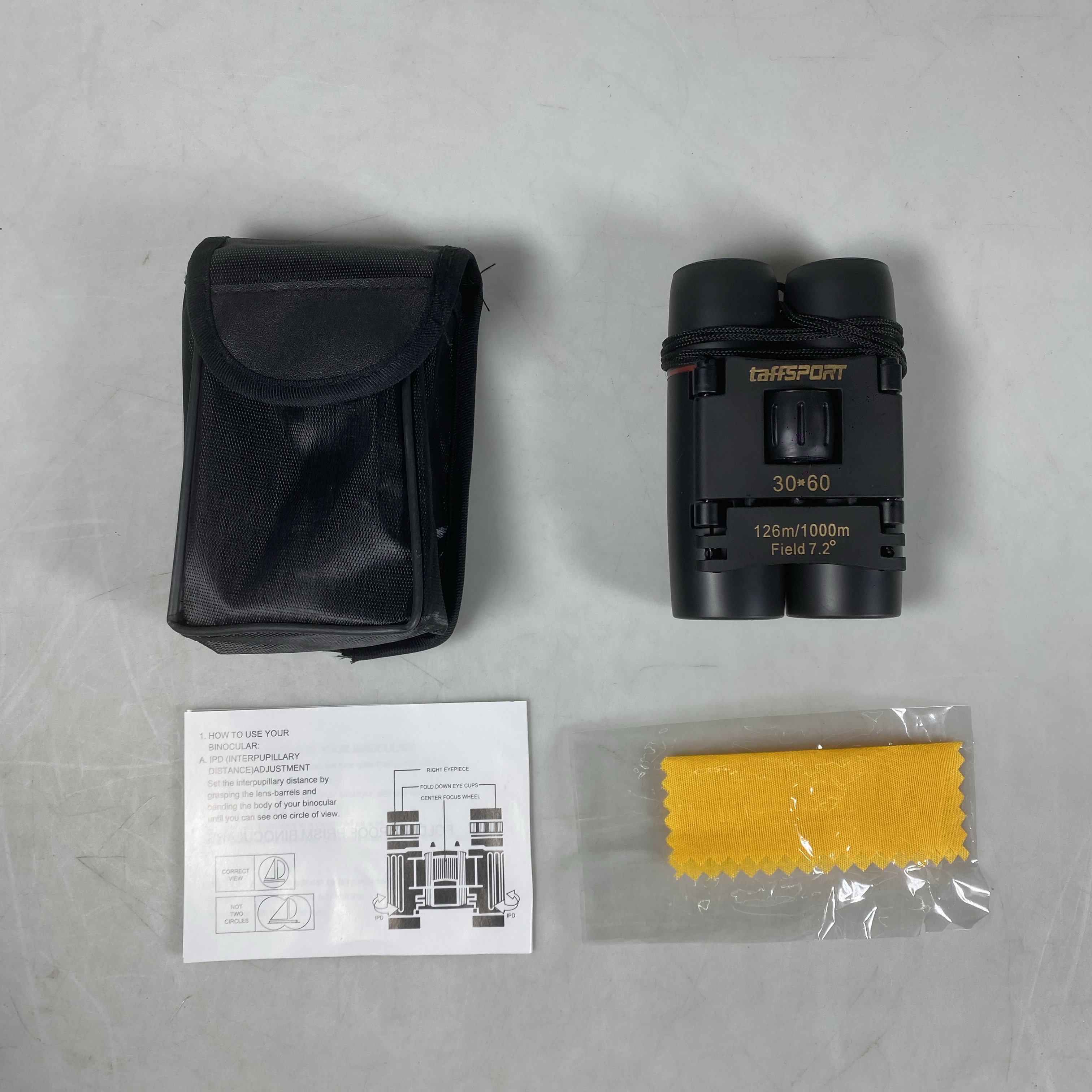 Gambar produk TaffSPORT Teropong Binocular HD 30x60 Portable Outdoor 126M/1000M - 6