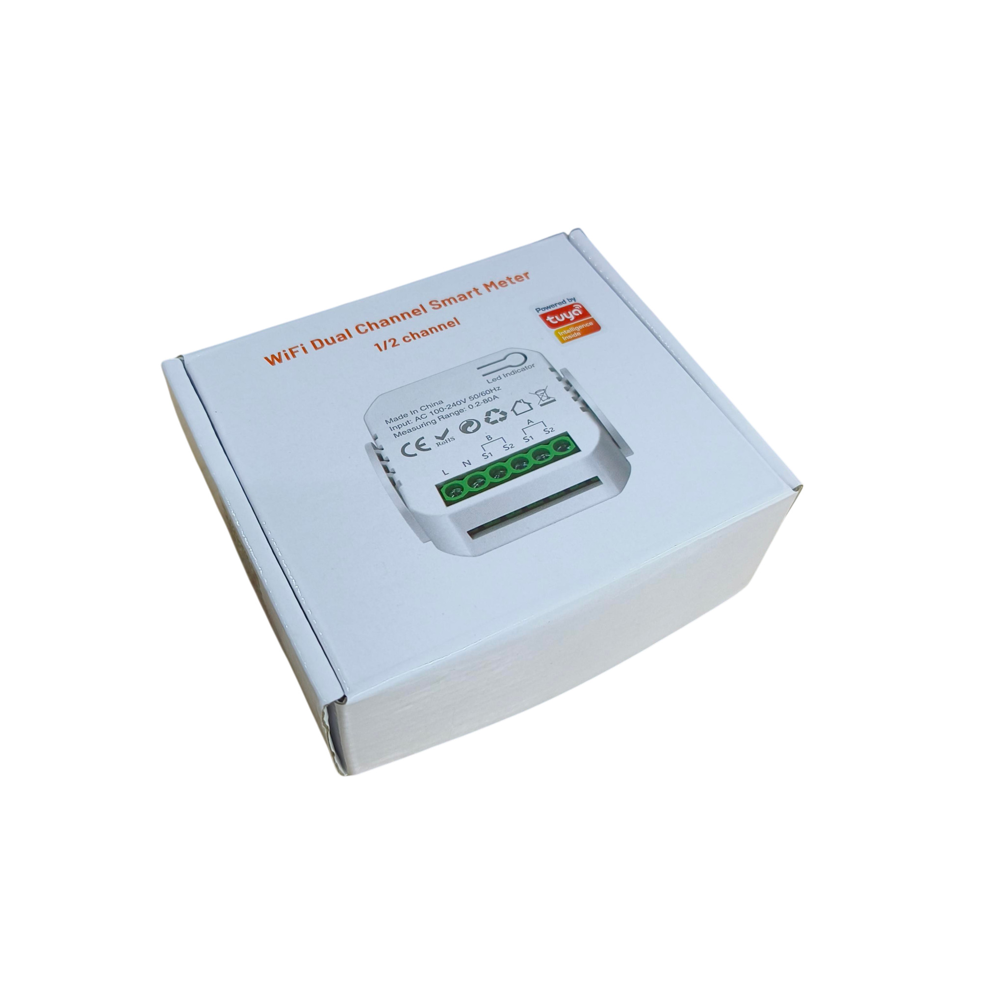 Tuya Smart Energy Meter 80A WiFi with Current Transformer Clamp kWh - ST-1168 Gambar produk Tuya Smart Energy Meter 80A WiFi with Current Transformer Clamp kWh - ST-1168 - Kemasan