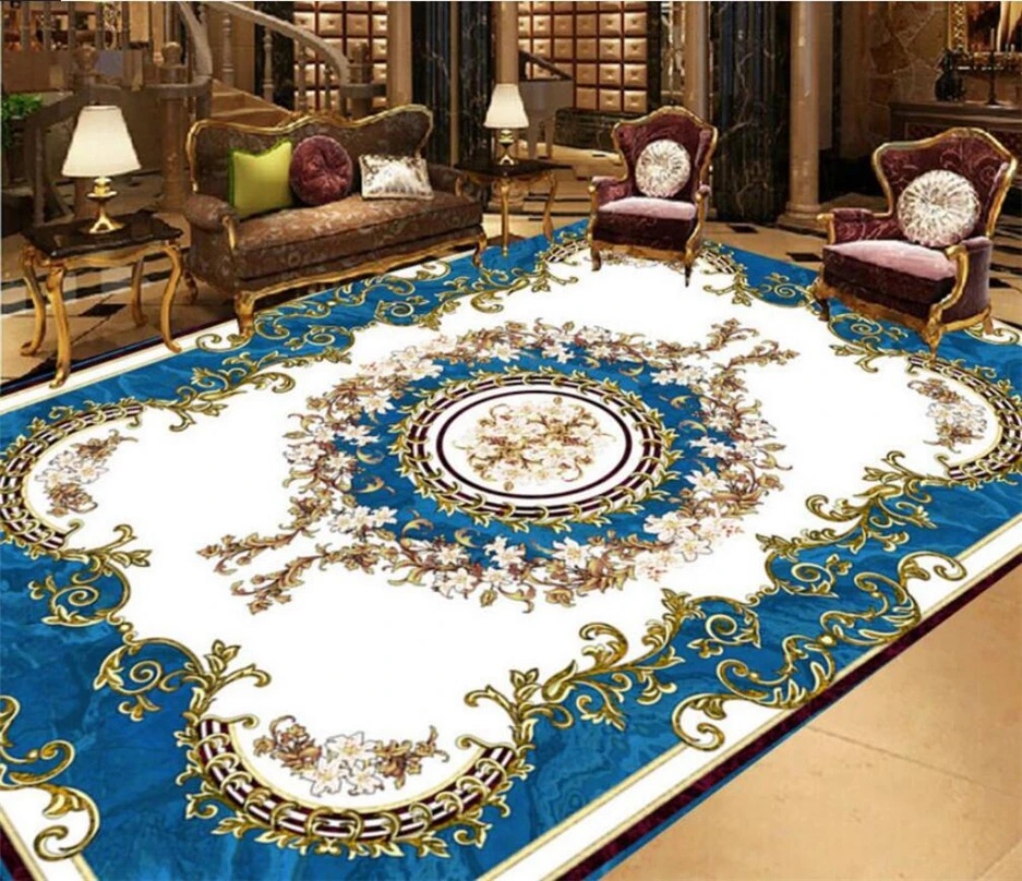 TaffHOME Karpet Lantai Permadani Persian Pattern Polyester 1.4x2M - BQ100 Gambar produk TaffHOME Karpet Lantai Permadani Persian Pattern Polyester 1.4x2M - BQ100 - 5