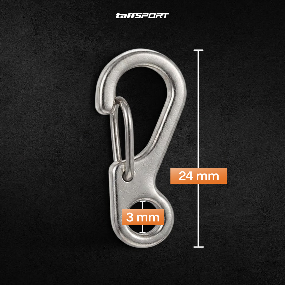 TaffSPORT Karabiner Mini Gantungan Kunci Keychain Hanging Buckle - AT10 Gambar produk TaffSPORT Karabiner Mini Gantungan Kunci Keychain Hanging Buckle - AT10 - 8