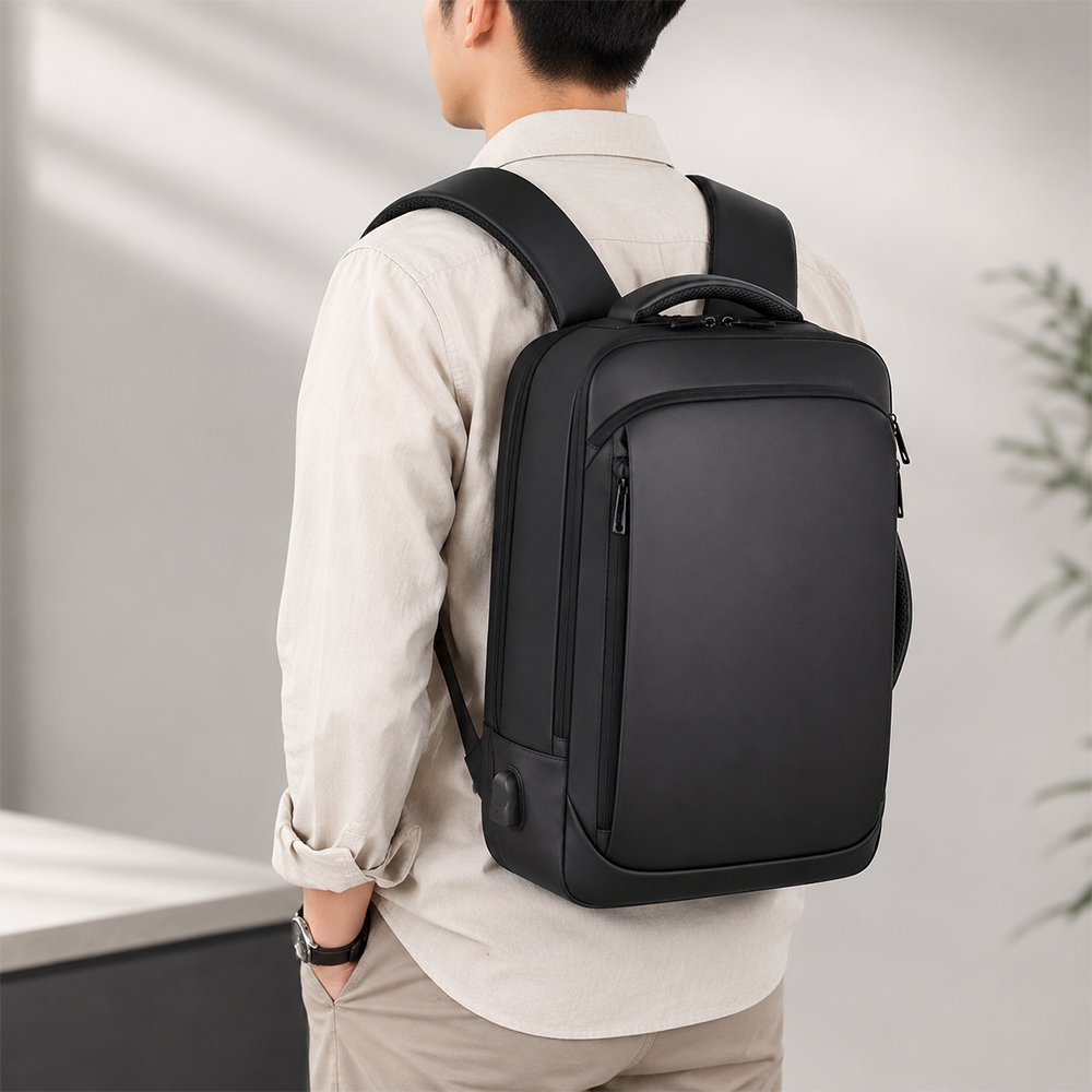 VORMOR Tas Ransel Laptop Backpack USB Charging - KC01 Gambar produk VORMOR Tas Ransel Laptop Backpack USB Charging - KC01 - 7