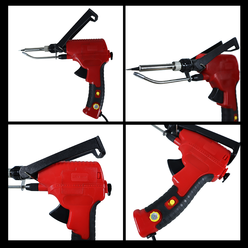 LEFAVOR Solder Listrik Tembak Tin Gun Adjustable Temperature 60W - GT-20 Gambar produk LEFAVOR Solder Listrik Tembak Tin Gun Adjustable Temperature 60W - GT-20 - 1