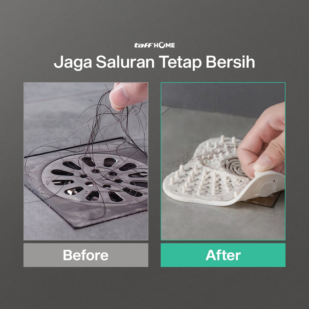 TaffHOME Penutup Lubang Pembuangan Air Anti-Blocking Filter Cover - SJ24 Gambar produk TaffHOME Penutup Lubang Pembuangan Air Anti-Blocking Filter Cover - SJ24 - 1