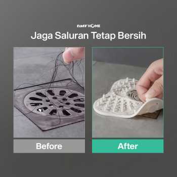 Gambar produk TaffHOME Penutup Lubang Pembuangan Air Anti-Blocking Filter Cover - SJ24 - 1