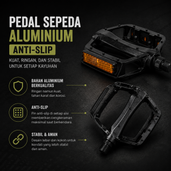 Gambar produk PROMEND Pedal Sepeda Aluminium Anti-Slip - JT410