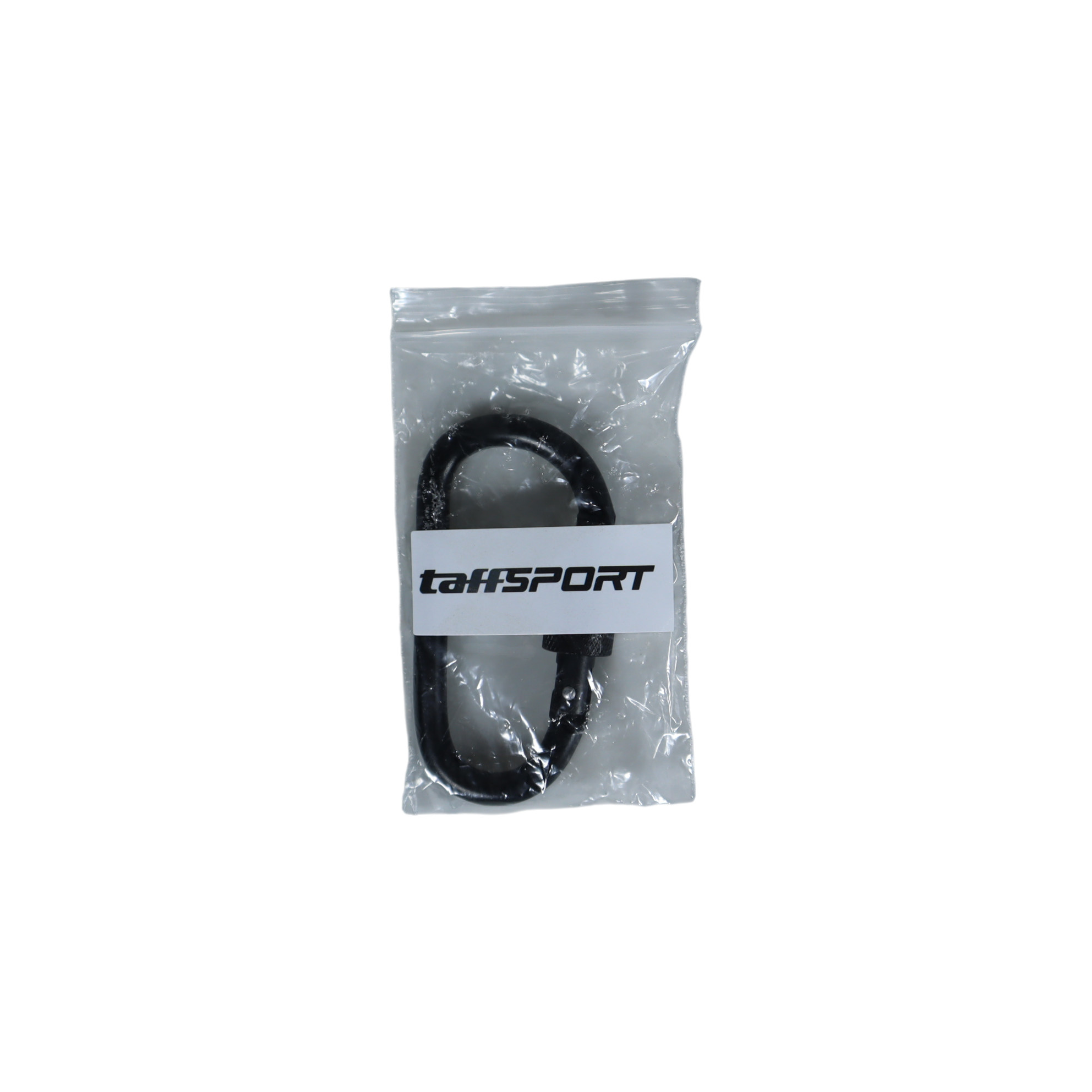 TaffSPORT Karabiner Gantungan Tas Type D Quickdraw Outdoor Aluminium - AT12 Gambar produk TaffSPORT Karabiner Gantungan Tas Type D Quickdraw Outdoor Aluminium - AT12 - Kemasan