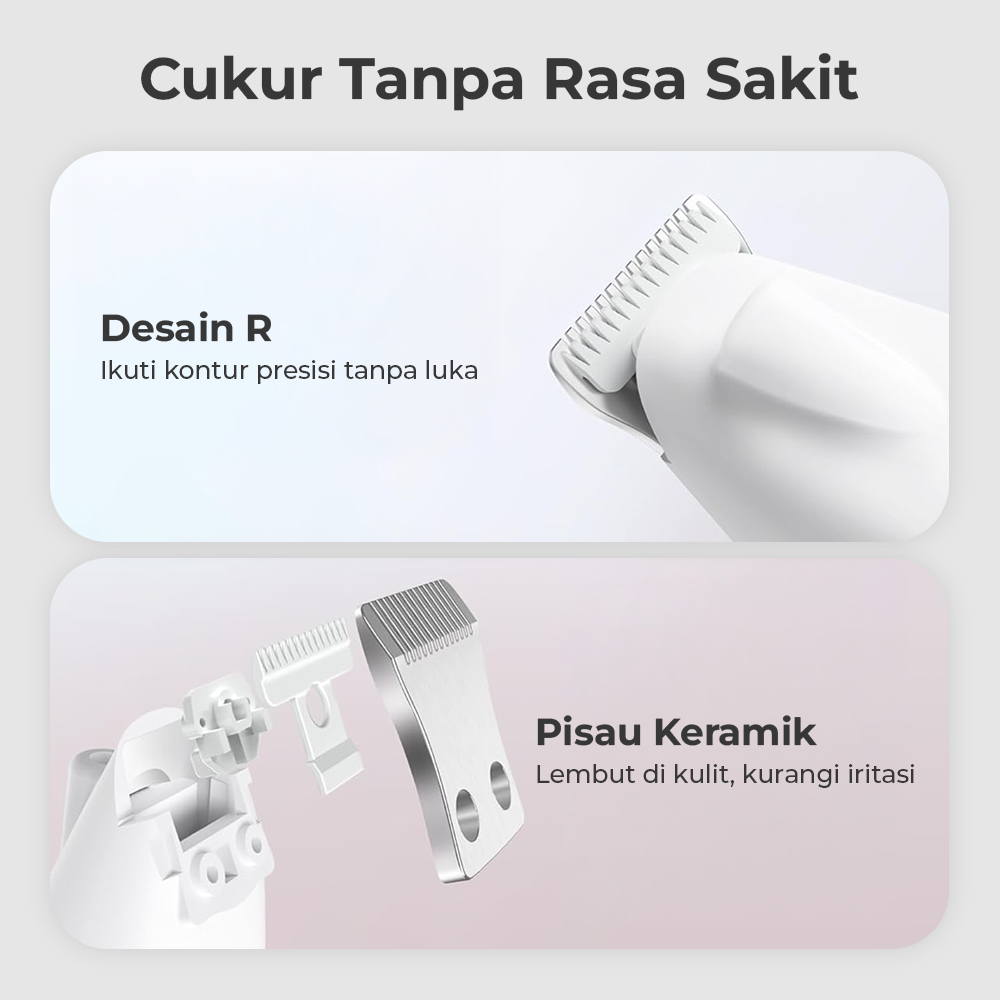 HWY Alat Cukur Bulu Kaki Hewan Elektrik Shaving Trimmer Pet 500mAh - H-410 Gambar produk HWY Alat Cukur Bulu Kaki Hewan Elektrik Shaving Trimmer Pet 500mAh - H-410 - 1