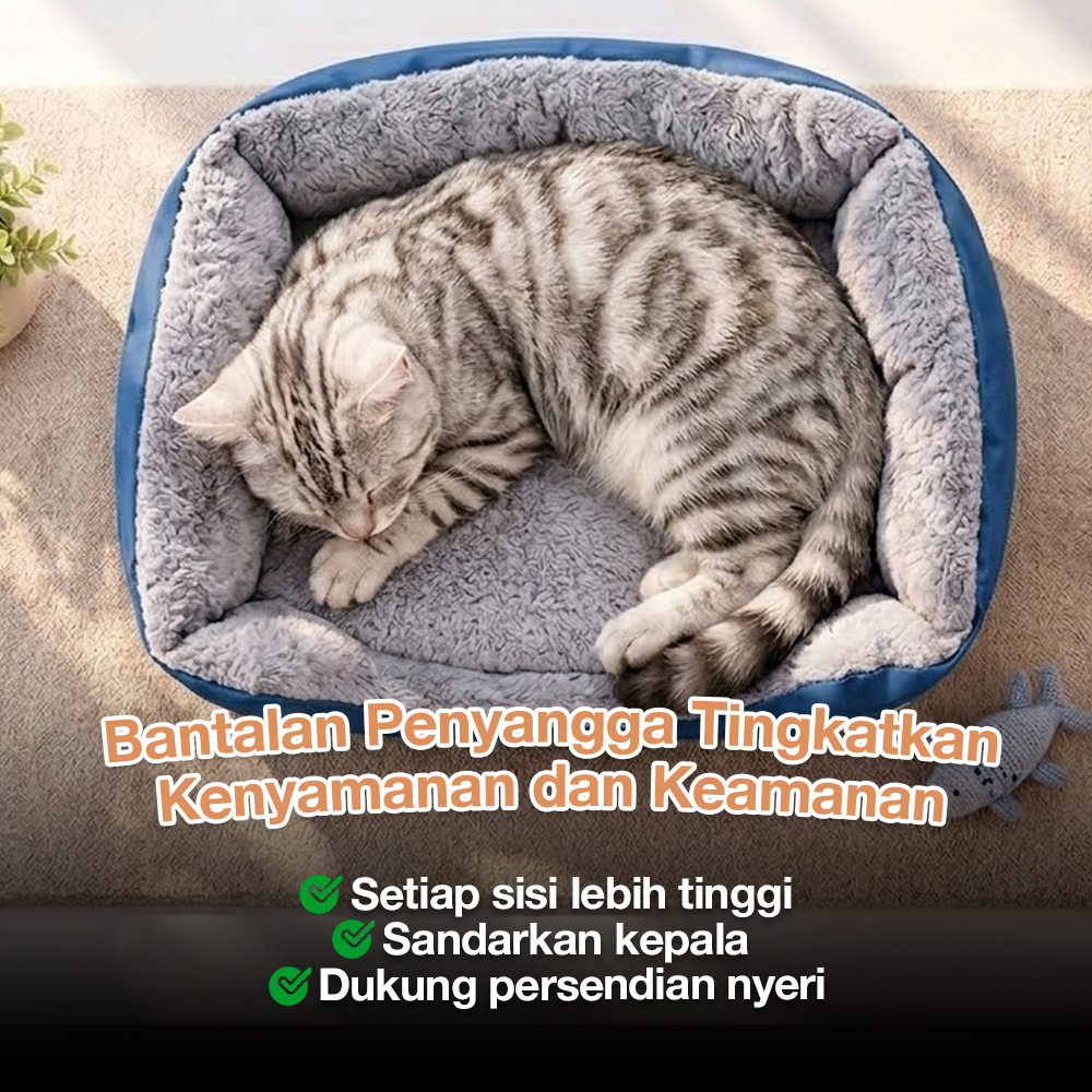 Naturelife Tempat Tidur Hewan Peliharaan Anjing Kucing Pet Dog Bed Size XL - NR884 Gambar produk Naturelife Tempat Tidur Hewan Peliharaan Anjing Kucing Pet Dog Bed Size XL - NR884 - 3