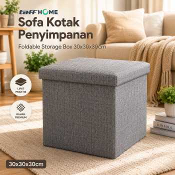 TaffHOME Sofa Kotak Penyimpanan Barang Foldable Storage Box - L170
