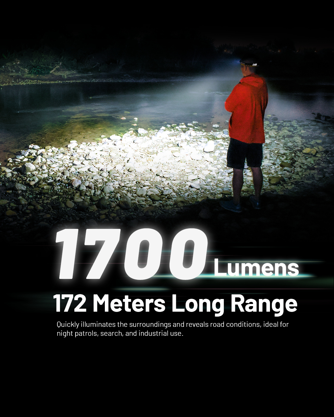 NITECORE Senter Kepala Headlamp LED Dual Light IP68 1700 Lumens - NU45 Gambar produk NITECORE Senter Kepala Headlamp LED Dual Light IP68 1700 Lumens - NU45 - 1