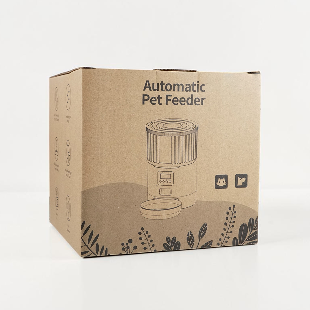 Repetsun Tempat Makan Hewan Peliharaan Otomatis Food Dispenser 4L - RPS4 Gambar produk Repetsun Tempat Makan Hewan Peliharaan Otomatis Food Dispenser 4L - RPS4 - Kemasan